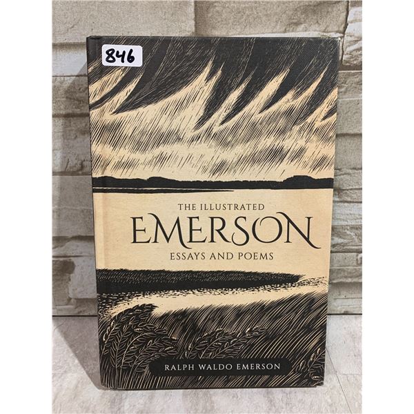 The Illustrated Emerson Essays and Poems Hard Cover Book