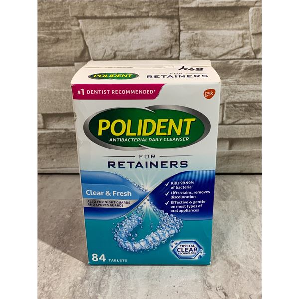 Polident Antibacterial Daily Cleanser for Retainers