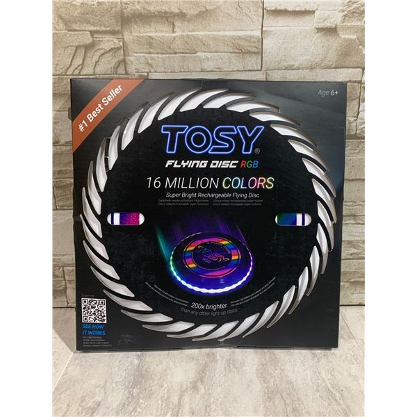 TOSY Flying Disc RGB Frisbee - 16 Million Colors