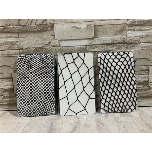 3 Pcs Black Fishnet Stocking for Women - One Size Fits All