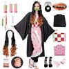 Image 1 : Nezuko Tanjiro Cosplay Shinobu Costume - Adult Medium