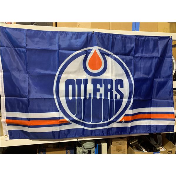 3 ft x 5 ft Edmonton Oilers Flag