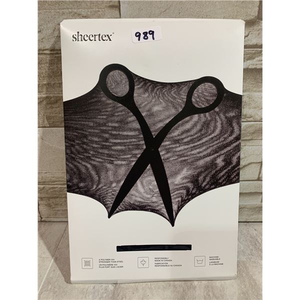 Sheertex Control Top Sheer Rip Resistant Tights - Size Small