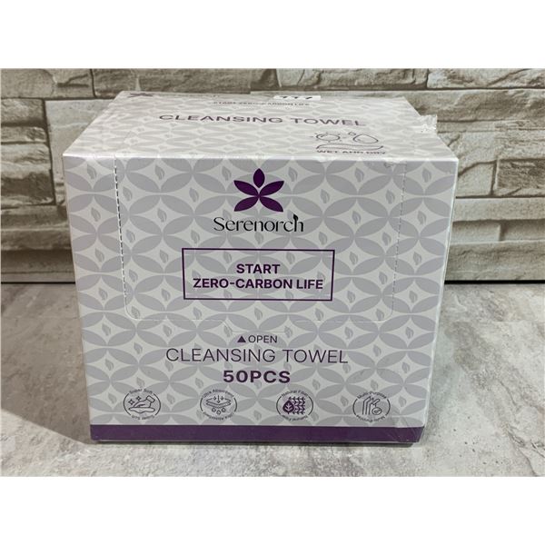 Serenorch Cleansing Towels - 50 Pcs