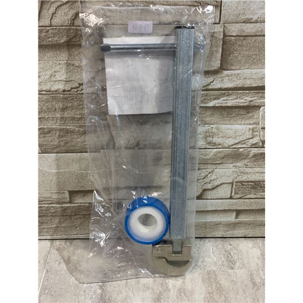 Brand New Basin Wrench - 11-17 inch with Tape