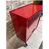 Image 3 : Metal Light Duty 2-Drawer Tool Box on Wheels