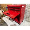 Image 9 : Metal Light Duty 2-Drawer Tool Box on Wheels