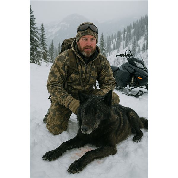 6 - day Wolf hunt for 1 hunter in Idaho