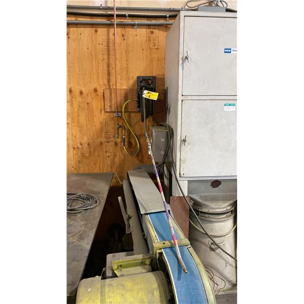 MAGNUM INDUSTRIAL AIR HOSE REEL WITH HOSE & WAND