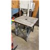 Image 2 : 2" THICK METAL TOP SHOP WORK TABLE