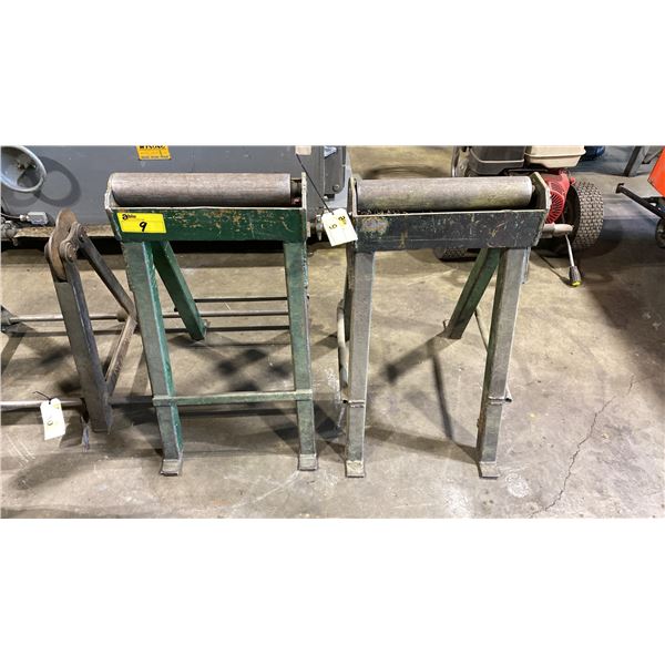PAIR OF 18" HEAVY DUTY MATERIAL ROLLERS