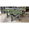 Image 1 : GROUP OF 3 METAL MATERIAL ROLLER CONVEYORS APPROX 3'L X 1'W X 2' 7"H