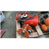 Image 1 : BUDGIT 1 TON ELECTRIC CHAIN HOIST & 1 TON PLANE TROLLEY