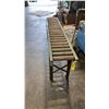 Image 2 : METAL MATERIAL ROLLER CONVEYOR APPROX 5'6"L X 1'W X 1'10"H