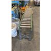 Image 3 : METAL MATERIAL ROLLER CONVEYOR APPROX 5'6"L X 1'W X 1'10"H