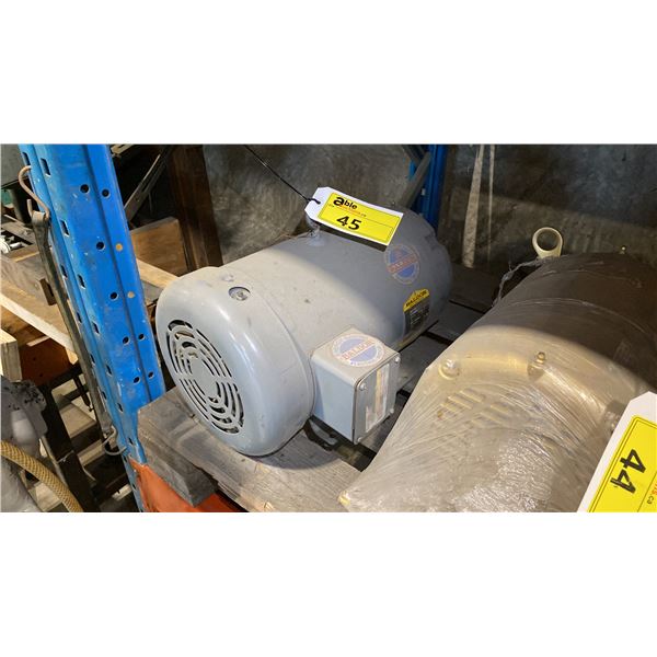 BALDOR RELIANCE 10HP INDUSTRIAL ELECTRIC MOTOR