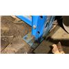 Image 3 : SINGLE BAY BLUE/ORANGE INDUSTRIAL PALLET/MATERIAL RACKING INCLUDING 2 UPRIGHT, 8 CROSS BARS