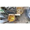 Image 1 : ASSORTED LIFTING HOOKS & UHMW STOCK