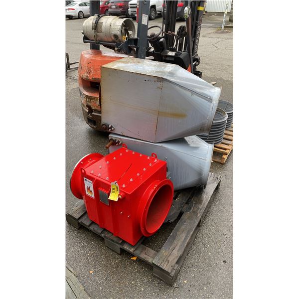 3 PC SET OF FIRE & EXPLOSION ISOLATION PROTECTION UNITS