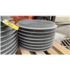 Image 3 : METAL PIPE FLANGES APPROX 18