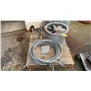 Image 1 : 3 MATERIAL ROLLER STANDS, EXHAUST FAN & BARREL LID LOCKS