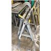Image 2 : PAIR OF APPROX 2.7'L METAL SAWHORSES