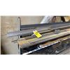 Image 2 : LARGE QUANTITY OF ASSORTED STEEL STOCK MATERIAL- I BEAM, ANGLE IRON, FLAT BAR, HOLLOW ROUND, MOSTLY