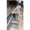 Image 6 : LARGE QUANTITY OF ASSORTED STEEL STOCK MATERIAL- I BEAM, ANGLE IRON, FLAT BAR, HOLLOW ROUND, MOSTLY