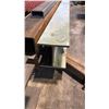 Image 8 : LARGE QUANTITY OF ASSORTED STEEL STOCK MATERIAL- I BEAM, ANGLE IRON, FLAT BAR, HOLLOW ROUND, MOSTLY