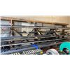 Image 1 : 4 POST CANTILEVER STORAGE RACKING SYSTEM APPROX 16'L X 2'D X 7.5'H *CONTENTS NOT INCLUDED*