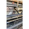 Image 2 : 4 POST CANTILEVER STORAGE RACKING SYSTEM APPROX 16'L X 2'D X 7.5'H *CONTENTS NOT INCLUDED*