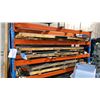 Image 1 : LARGE ASSORTED GROUP OF SHEET STEEL- GALVANIZED GAUGED SHEETS