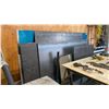 Image 1 : LARGE GROUP OF ASSORTED METAL PLATE SHEET STOCK WITH A-FRAME RACK INCLUDED