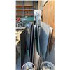 Image 3 : LARGE GROUP OF ASSORTED METAL PLATE SHEET STOCK WITH A-FRAME RACK INCLUDED