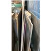 Image 4 : LARGE GROUP OF ASSORTED METAL PLATE SHEET STOCK WITH A-FRAME RACK INCLUDED