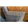 Image 7 : LARGE GROUP OF ASSORTED METAL PLATE SHEET STOCK WITH A-FRAME RACK INCLUDED