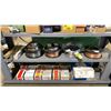 Image 1 : SHELF OF ASSORTED SPOOLS OF WELDING WIRE & ASSORTED ELECTRODES