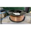Image 4 : SHELF OF ASSORTED SPOOLS OF WELDING WIRE & ASSORTED ELECTRODES