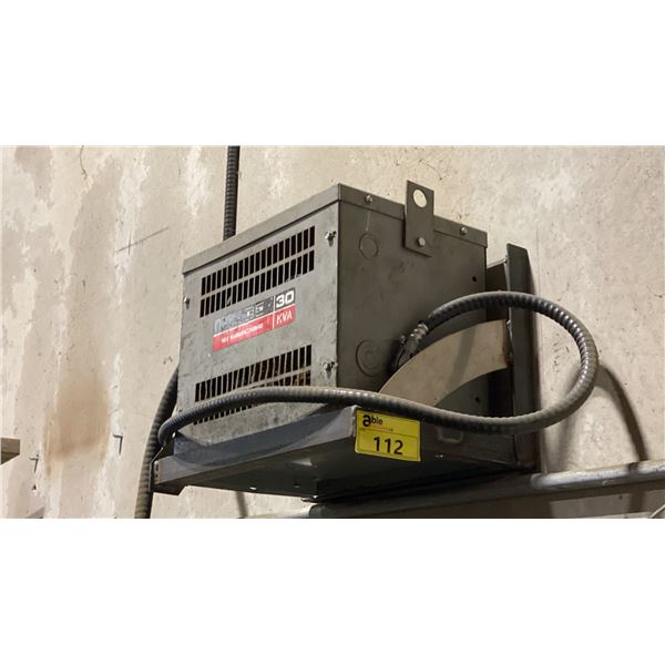 REX MANUFACTURING 30 KVA TRANSFORMER