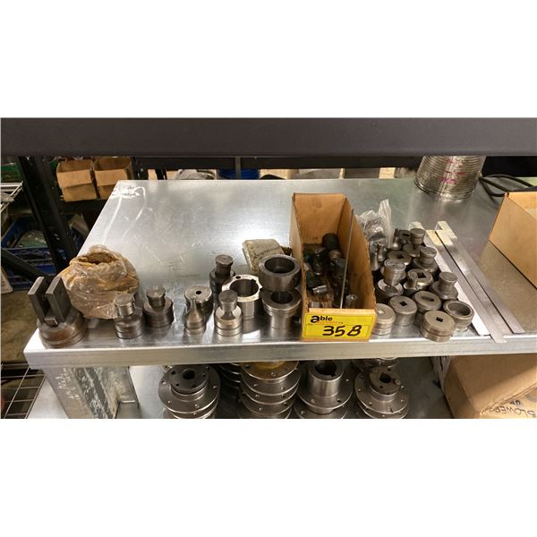 LARGE ASSORTMENT OF DIES FOR INDUSTRIAL PUNCH MACHINES