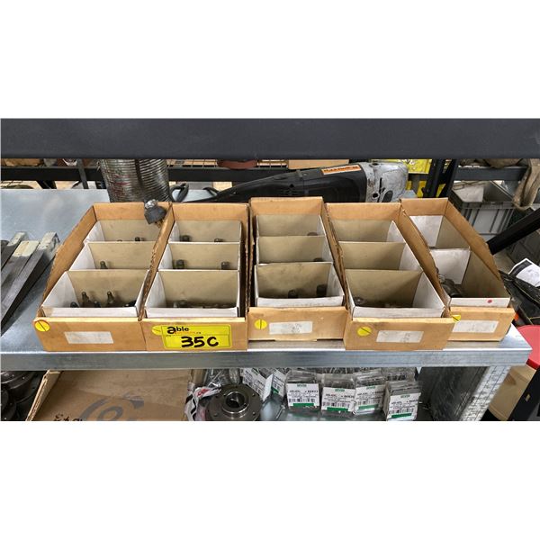 LARGE ASSORTMENT OF DIES FOR INDUSTRIAL PUNCH MACHINES
