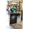 Image 1 : METAL PAINTERS CABINET WITH CONTENTS