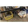 Image 13 : CONTENTS OF 4 SHELVES INCLUDING BOTTOM- SHOP HARDWARE, FASTENERS & ASSORTED SHOP SUPPLIES