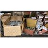Image 4 : CONTENTS OF 4 SHELVES INCLUDING BOTTOM- SHOP HARDWARE, FASTENERS & ASSORTED SHOP SUPPLIES