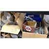 Image 6 : CONTENTS OF 4 SHELVES INCLUDING BOTTOM- SHOP HARDWARE, FASTENERS & ASSORTED SHOP SUPPLIES