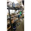 Image 2 : CONTENTS OF 4 SHELVES INCLUDING BOTTOM- SHOP HARDWARE, FASTENERS, ASSORTED SHOP SUPPLIES,