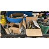 Image 5 : CONTENTS OF 4 SHELVES INCLUDING BOTTOM- SHOP HARDWARE, FASTENERS, ASSORTED SHOP SUPPLIES,