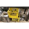 Image 10 : CONTENTS OF 4 SHELVES INCLUDING BOTTOM-WIRE, ELECTRICAL COMPONENTS, LIFTING STRAPS, RATCHET STRAPS,