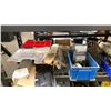 Image 8 : CONTENTS OF 4 SHELVES INCLUDING BOTTOM-WIRE, ELECTRICAL COMPONENTS, LIFTING STRAPS, RATCHET STRAPS,