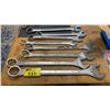 Image 1 : GROUP OF 8 LARGE COMBINATION WRENCHES